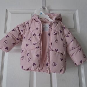 Adorable Pink Heart Jacket